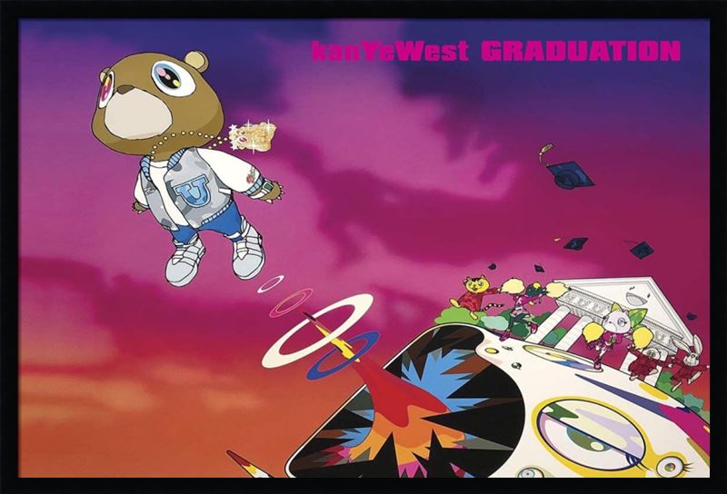 kanye west graduation poster