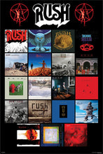 Load image into Gallery viewer, Rush Album Covers Poster
