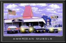 Load image into Gallery viewer, American Muscle Lighted Picture
