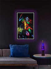 Load image into Gallery viewer, Death Rider - Flocked Blacklight Poster
