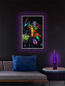 Death Rider - Flocked Blacklight Poster