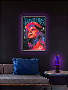 Ziggy Star Dust - Non Flocked Blacklight Poster