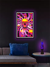 Load image into Gallery viewer, Hyper Skull - Non Flocked Blacklight Poster
