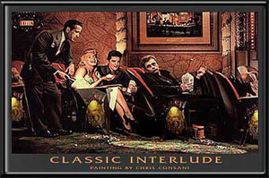 Classic Interlude LED Wall Art