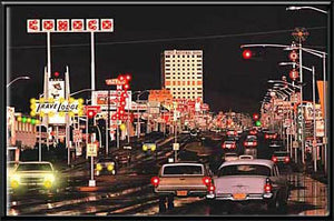 Conoco Gas Station LED Wall Art