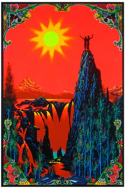 Garden of Eden Blacklight Poster