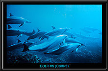 Load image into Gallery viewer, Dolphin Journey Neon Picture
