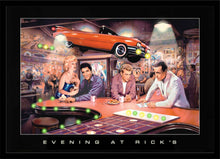 Load image into Gallery viewer, Evening at Rick&#39;s- Lighted Picture
