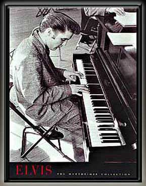 Elvis Rehearsing Neon Picture