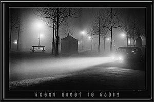 Foggy Night in Paris | Brassai Lighted Picture