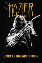 Load image into Gallery viewer, Hozier Unreal Unearth Tour Folk Soul Blues Music Poster Black &amp; White
