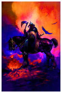 Death Dealer 1 - Non Flocked Blacklight Poster