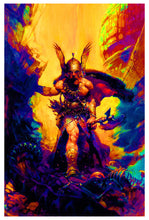 Load image into Gallery viewer, Dark Kingdon - Non Flocked Blacklight Poster
