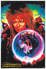 Load image into Gallery viewer, Labyrinth - Non Flocked Blacklight Poster
