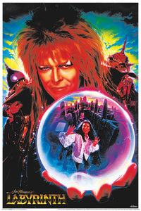 Labyrinth - Non Flocked Blacklight Poster