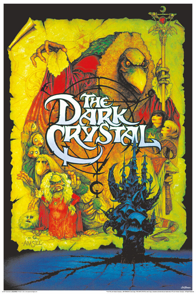 The Dark Crystal - Non Flocked Blacklight Poster