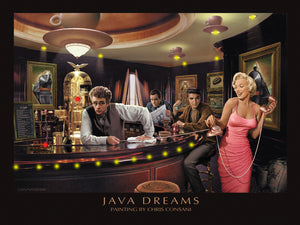 Java Dreams- Lighted Picture