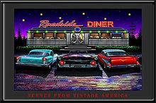 Load image into Gallery viewer, Roadside Diner LED Picture
