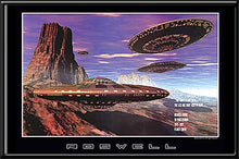 Load image into Gallery viewer, Roswell Saucers UFO Art
