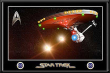 Load image into Gallery viewer, Star Ship Enterprise LED Picture
