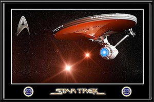 Star Ship Enterprise LED Picture