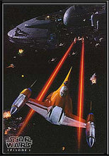 Load image into Gallery viewer, Star Wars EP1 Space Battle Neon Picture
