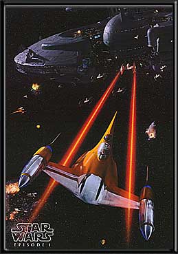 Star Wars EP1 Space Battle LED Picture