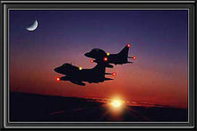 Load image into Gallery viewer, Sunset Patrol Navy Jets
