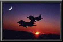 Load image into Gallery viewer, Sunset Patrol Navy Jets
