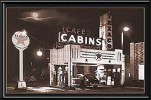 Load image into Gallery viewer, Texaco Cafe Cabins LED Wall Art
