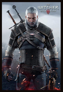 The Witcher Wild Hunt Gaming Poster