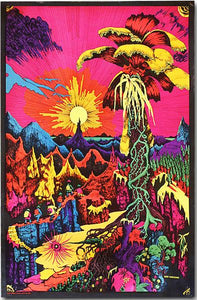 Lost Horizon Blacklight Poster