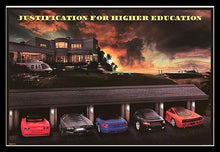 Load image into Gallery viewer, Justification For Higher Education Poster
