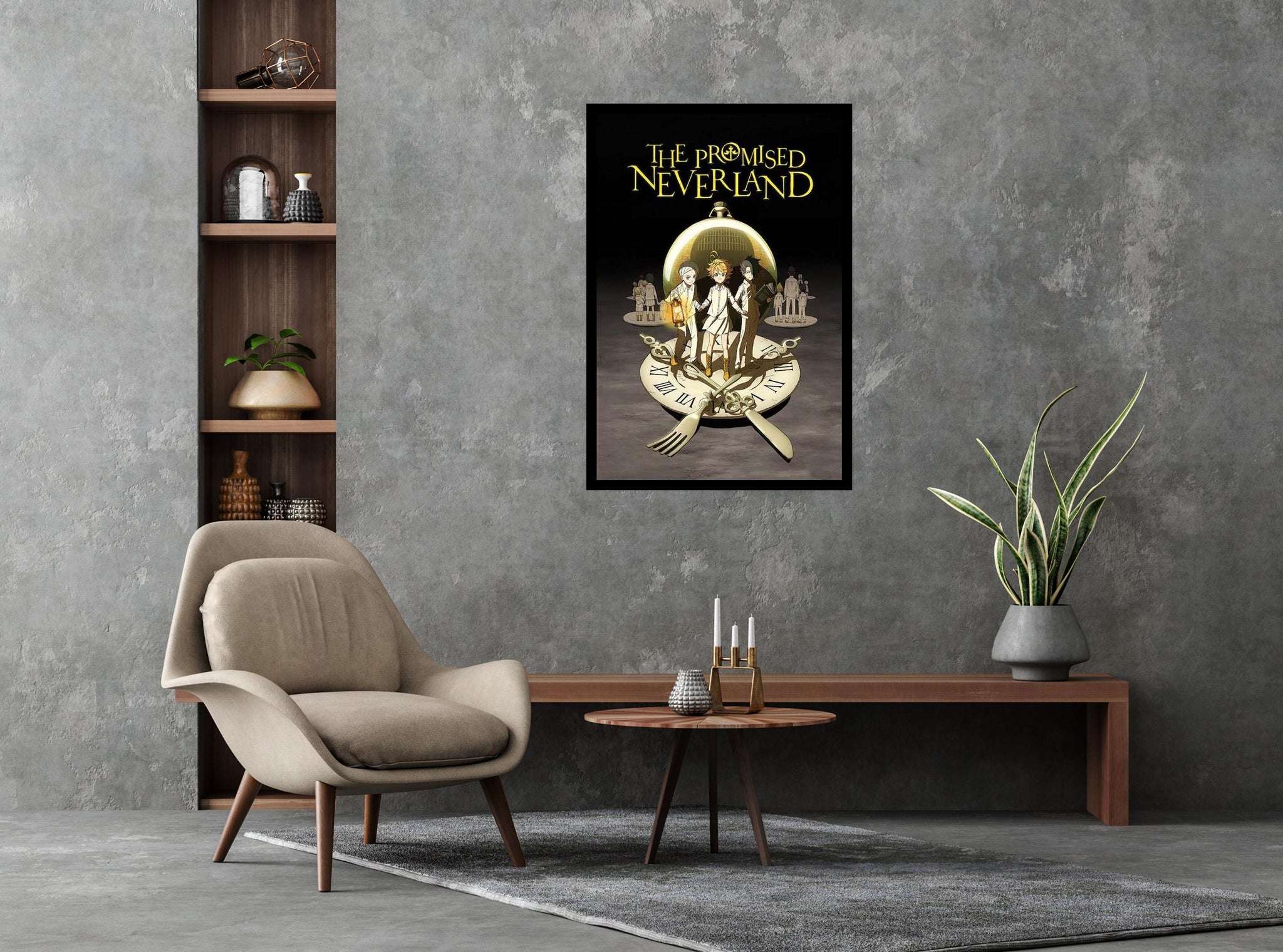 promised neverland season 2 Poster for Sale by salgado99