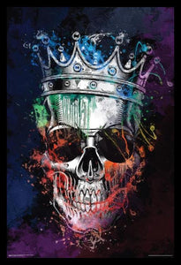 Skull Crown Poster