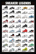 Load image into Gallery viewer, Sneaker Legends Poster
