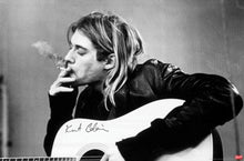 Load image into Gallery viewer, Nirvana - Kurt Cobain Smoking
